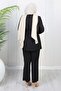 Soft Blazer Suit Black 19389 - 4