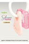 Silicone Teether BPA-Free Food Grade Easy Grip Teething Toy 6-12 Months (White Pink) - 8