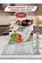 304 Quality Stainless Steel Cutting Board Set of 3 (33X22.5 / 28X19.5 / 24.5X15 cm) - 5
