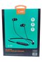 Qpro Wireless Bluetooth Headphones Earphone Bluetooth Wireless Neckband Flexible in-Ear Headphones Headset with Mic, Extra Deep Bass Hands-Free Call/Music, Sports Earbuds, Sweat Proof (Black)