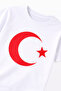 Unisex Children's Red Crescent and Star Turkish Flag T-Shirt - 3