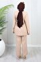 Soft Blazer Suit Beige 19389 - 4