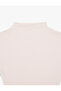 Cotton Slim Fit Sleeveless High Neck Ribbed T-Shirt - 5