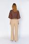 Women's Mink 2039 Wide Leg Pants with Belt - 6