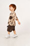 Baby Boy Summer Flexible Fabric Comfortable T-Shirt Shorts 2-Piece Set - 4