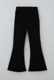 Girls' Spanish Style Leggings with Pearls and Butterfly Emblem Accessories, Ages 8-14, Black - 2