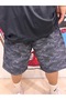 Camouflage Color Double Deep Pocket Summer Capri Shorts - 2