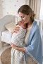 Baby Blanket 4 Layers Muslin 100X120 cm 100% Cotton Double Sided Baby Blanket Multi-Purpose - 6