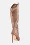 Women Va Boom Zipper Closure Calf Length Boots, Taupe - 2