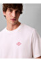 تي شيرت رجالي من SS 20S Calvin Matchbox Graphic T برقبة دائرية باللون الأبيض - 3