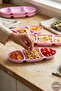 3-Compartment Snack and Breakfast Plate – Bpa-Free, Healthy and Stylish Serving Presentation 12.5X28.2X3 cm - 4