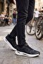 Blausee Men's Black and White Sports Shoes - 4