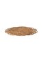 Palm Root Round American Plate 35 cm - 2