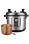 45L Electric Pressure Cooker, Large Capacity Multi Cooker with LED Display & Safety Lock System