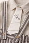 Baby Boy 3-Piece Set Striped Suspender Salopet Textured Shirt Elastic Tie Special Occasions Holiday Wear - 4