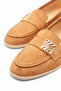 Int 7001 Flat Sole Ballerinas with Metal Buckle Detail