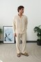 No-Iron and Anti-Pilling Linen Shirt - Premium Oversize - 4