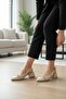 Women's Pointed Toe Buckle Low Thick Heeled Open Back Shoes