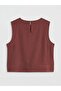 Linen Blend Girls' Pants and Blouse (S6) - 3