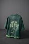 Men's Green What Can I Die for Oversize Washed Effect Tshirt