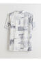 Vizyon New Season Regular Fit Resort Collar Short Sleeve Patterned Men's Shirt - 6