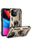 Newface iPhone 14 Pro Max Case Sofia Ring Silicone Cover - Gold - 2