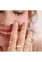 Trendy Gold Color Women’s Ring Set 10pcs Stylish Mixed Fashion Rings - 2