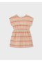 Girl's Knitted Dress Orange - 03930 - 4