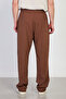 Men's loose-fit trousers - brown - 5