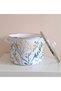 Emaye Evi̇m 30 cm 12 Liter Flower Large Size Enameled Pot for Canned Jam and Ashura Sauce - 3