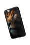 Glossy Premium Case with Lion Design Compatible for iPhone 6 Plus - 6