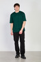 Men's Crew Neck Regular Fit T-Shirt - Green - 3