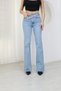 Uca Jean Trend High Waist Spanish Flare Women's Denim Pants - 6