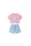 La'Ciel Tennis Club 2-Piece Set with Shorts