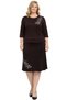 Plus Size Full Lycra Trendy Elastic Waist Flower Embroidered Stylish Fashionable Women's Wedding Skirt and Blouse Set - 2