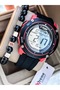 Extreme 10 Atm Pool Sea Usable,Red Silicone Cord,Sports Men's Digital Watch+Bracelet - 5