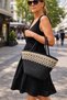 Lace Bohemian New Season Daily Holiday Straw Beach Bag - 3