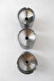 3 Pcs Premium Series Stainless Steel Smokeless Ashtray Decorative Cafe Ashtray/Ash Tray/Auto Ashtray - 3