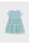 Girl's Polka Dot Tulle Dress 3917 - 4