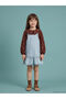 I Kare Roba Collar Embroidered Girls' Jean Salopet Dress from Freezen Store