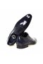 Dark Blue Color Lace-Up Genuine Leather Men's Shoes - 2