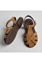 (Park Moda) Women's Sandals Shoes with Side Buckle Taba
