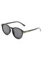 Unisex Oval Model Black Color Sunglasses Tctgt002001G0320
