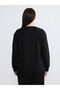 Women's Sweatshirt with Zero Roba Collar Stones in Plus Size from Uzg Store for Style Enthusiasts - 3