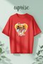 Team Taylor the Summer I Turned Pretty Printed Cotton Oversize T-Shirt