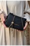 Original Women's 4-Section Shoulder Bag with Chain Accessories (Size 21X15 cm) - 8