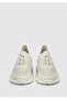 Ecru Leather Women's Shoes - 3