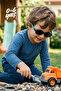 0 - 6 Years Old Baby Sunglasses Flexible Unbreakable Flexible Frame with Box Gift for Girls Boys Unisex - 3