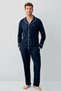 V-Neck Men's Shirt Pajama Set 3675 - 2
