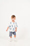 Baby Boy Summer Flexible Fabric Comfortable T-Shirt Shorts 2-Piece Set